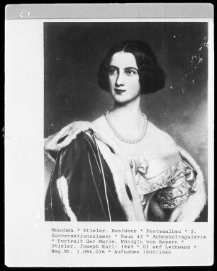 Portrait der Marie, Königin von Bayern