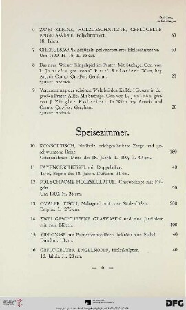 Speisezimmer (Nr. 10-85)