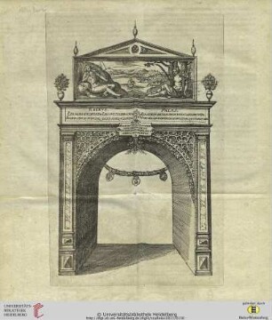 Tafel 10 (Triumphbogen Rhenus - Palas)