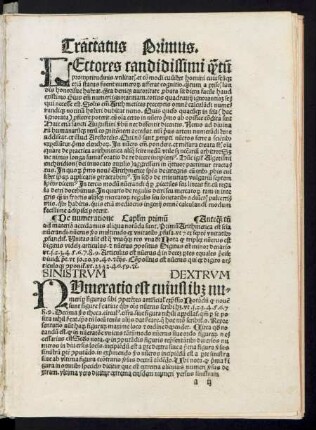 Tractatus Primus.