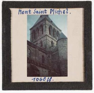 Mont-Saint-Michel: Abtei, Vierungsturm (Foto 1941)