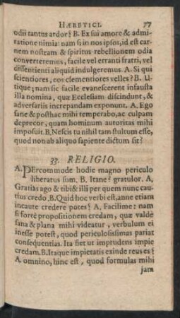 33. Religio