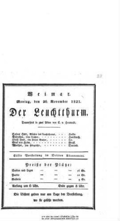 Der Leuchtthurm