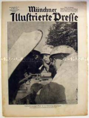 Wochenzeitschrift "Münchner Illustrierte Presse" u.a. mit einem Bildbericht über den Krieg in Kroatien
