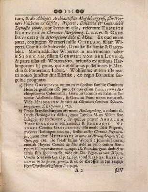 Diatribe Genealogico-Historica De Illvstri Veltheimiorum Familia : Per Secvlvm XI, XII, XIII Et XIV Diplomatvm Probatissimorvmqve Historicorvm Fide Vsqve Ad Divisionem In Lineam Albam Et Nigram Descripta Tabvlisqve Genealogicis Illvstra