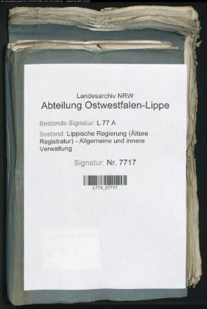 Maischsteuer aus der Stadt Lemgo