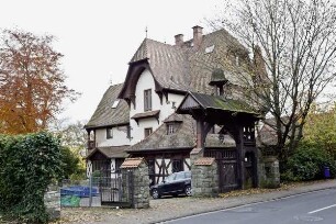 Villa Schrödl (Villa mit Tor); Kronberg, Hainstraße 18