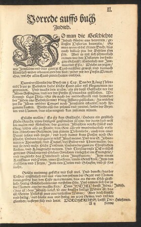 Vorrede auffs buch Judith.