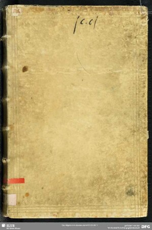 Chronica Veneta - Mscr.Dresd.F.33