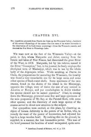 The expedition proceeds from Prairie du Chien up the Wisconsin Yalley - Incidents ' of the ascent - Etymology of the name - The low state of its waters favorable to the observation of its fresh-water conchology
