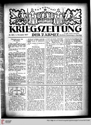 Hefte 286-294, November 1917