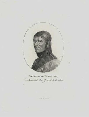 Porträt des Freiherr von Benningen