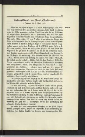 Stellungskämpfe vor Arras (Roclincourt)