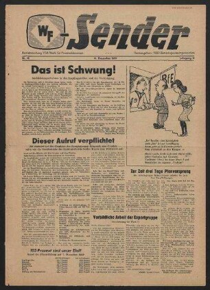 Betriebszeitung 'WF-Sender', Nr.48/1959 (11. Dezember 1959)