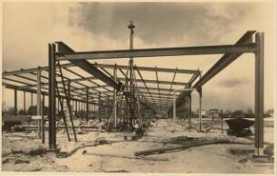 Maschinenfabrik Lindner, Berlin-Wittenau: Blick auf die Baustelle