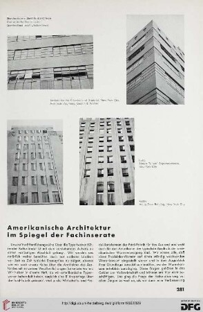 7: Amerikanische Architektur im Spiegel der Fachinserate