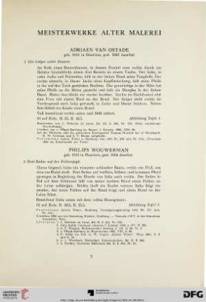 Meisterwerke alter Malerei (Nr. 1-139)