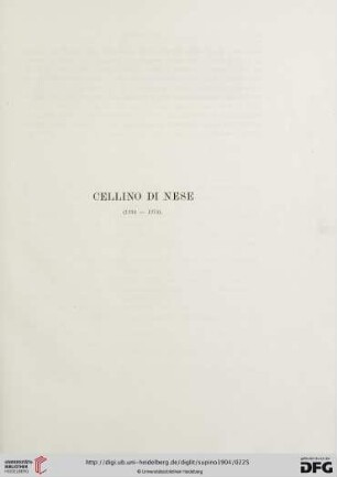 Cellino di Nese