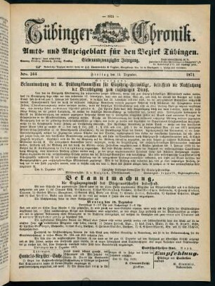 1021-1042, 15. Dezember (Nro. 244) - 20. Dezember (Nro. 248)