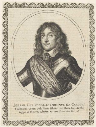 Bildnis des Carolvs Lvdovicvs, Kurfürst von Pfalz