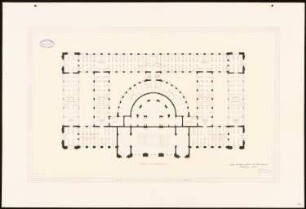 Universitätsbibliothek, Leipzig: Grundriss 2.OG