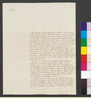 Brief von Varnhagen von Ense, Karl August Ludwig Philipp an Goethe, Johann Wolfgang von