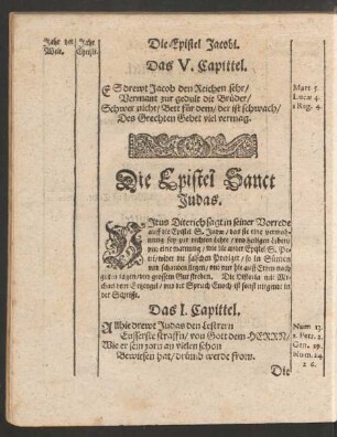 Die Epistel Sanct Judas.