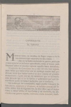 Capítulo VII - El tirano