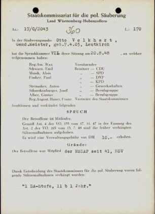 Volkhart, Otto