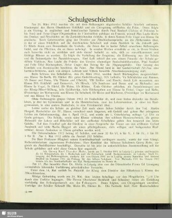 Schulgeschichte