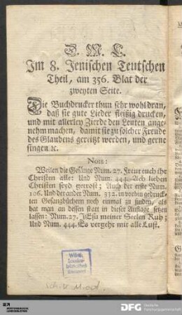[Vorbemerkungen]