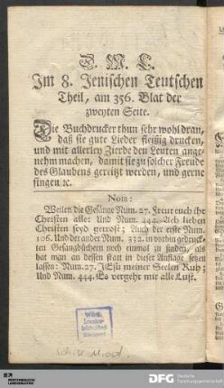 [Vorbemerkungen]