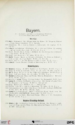 Bayern (Nr. 3779-4299)