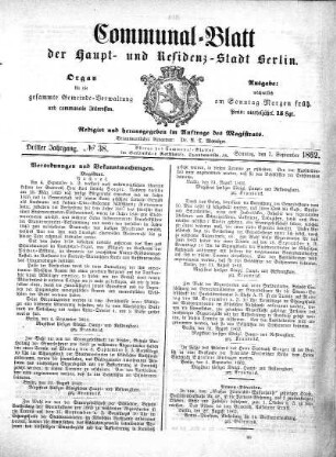 No. 38: No. 38, 07.September 1862