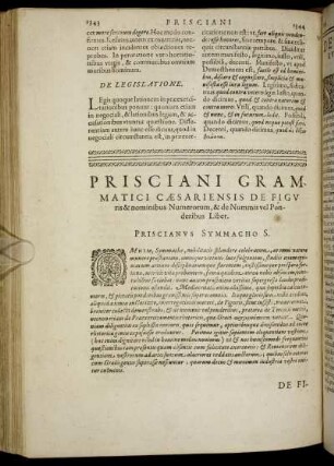 De Figuris & nominibus Numerorum & Nummis vel Ponderibus Liber