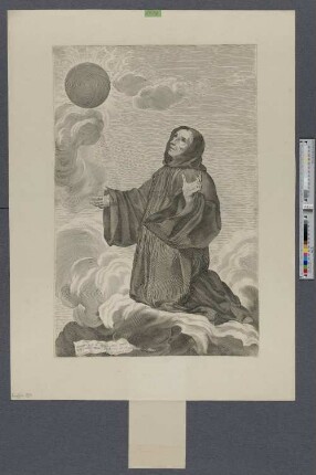 [Der Heilige Benedikt betrachtet die Sonnenfinsternis]