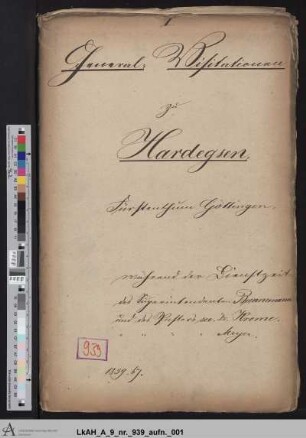 Hardegsen: Visitationsakten