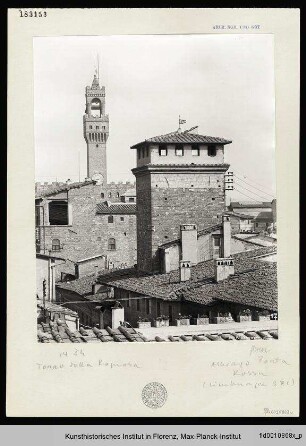 Torre dei Monaldi, Torre della Rognosa, Florenz