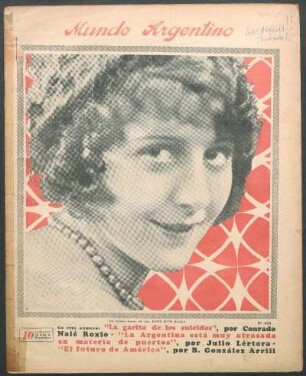 Las grandes figuras del cine: Patsy Ruth Miller [Fotografía]