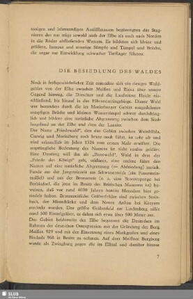 Die Besiedlung Des Waldes