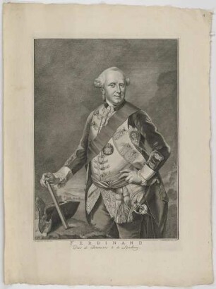 Bildnis des Ferdinand de Brunsvic et de Lunebourg