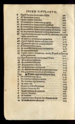 Tituli capitum Quarti libri.