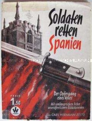 Illustrierte Propagandaschrift über den Bürgerkrieg in Spanien