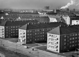 Hamburg, Lorzingstraße : Hamburg-Barmbek, Neubauten in der Lorzingstraße