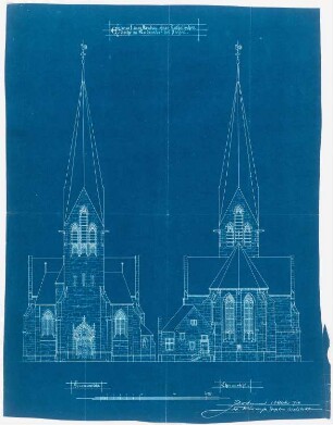 St. Laurentius, Rudersdorf bei Wilnsdorf: Vorder- und Choransicht