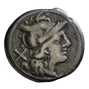 Münze, Denar, 211 v. Chr.