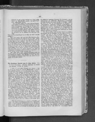 Der Londoner Tractat vom 8. Mai 1852.