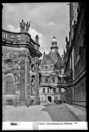 Dresden, Schlossübergang zur Katholischen Hofkirche