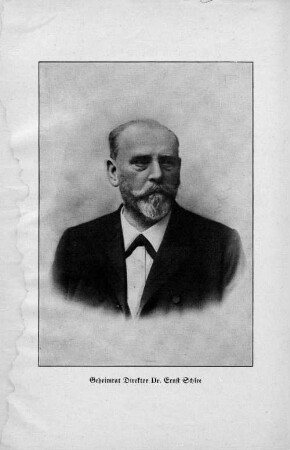 Geheimrat Direktor Dr. Ernst Schlee
