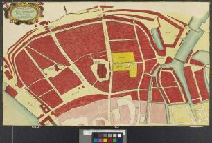 Das Kirchspiel S. Jacobi in Hamburg mit dem, zwischen anderen Gassen und Häusern darinn liegenden sogenannten Schauenburgischen Hofe